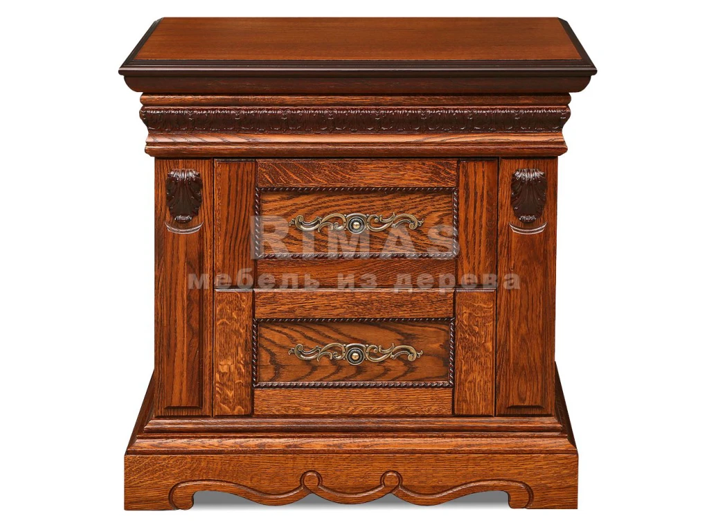 Тумба «Милано 2 ящ» из массива дерева от производителя большое фото 2
