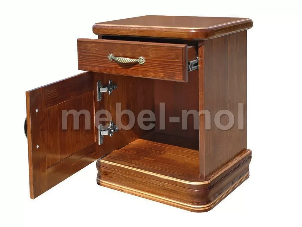 Тумба «Грация ящ дв» из массива дерева от производителя большое фото 4