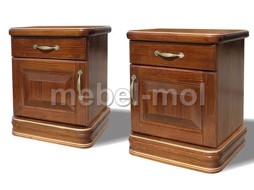 Тумба «Грация ящ дв» из массива дерева от производителя большое фото 6