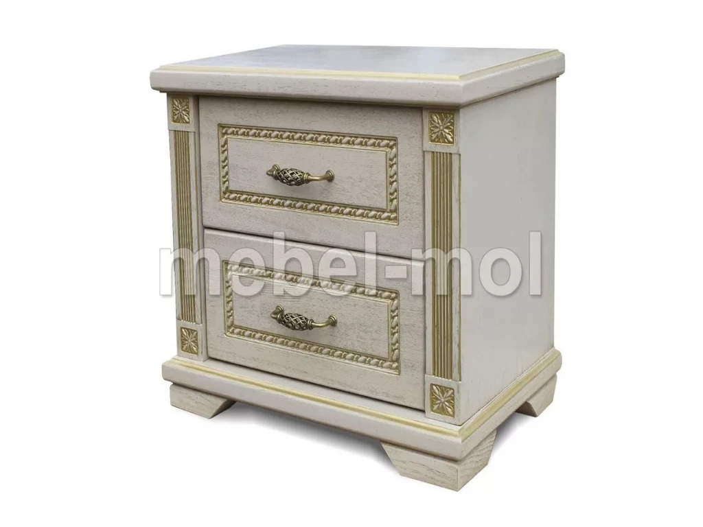 Тумба «Грета 2 ящ» из массива дерева от производителя большое фото 2