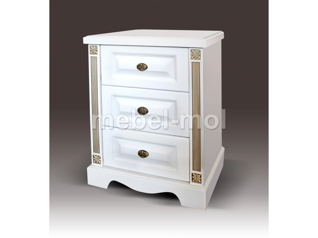 Тумба «Милена 3ящ» из массива дерева от производителя большое фото 2