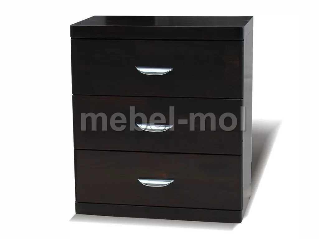 Тумба «Бали 3 ящ» из массива дерева от производителя большое фото 2