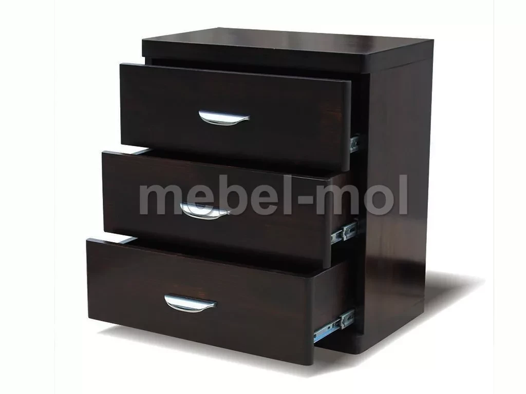 Тумба «Бали 3 ящ» из массива дерева от производителя большое фото 3