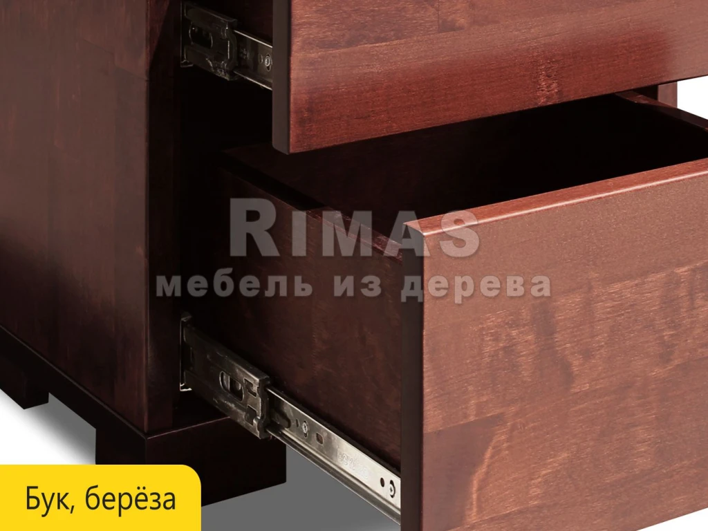 Тумба «Данте» из массива дерева от производителя большое фото 5