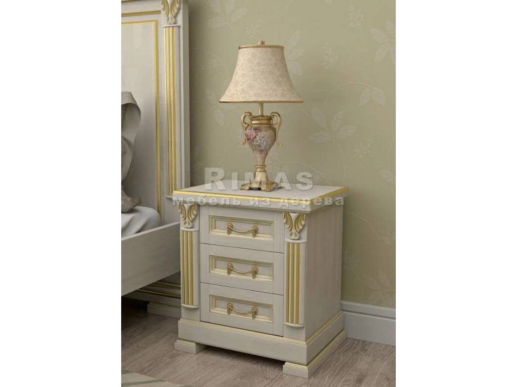 Тумба «Виктория  3ящ» из массива дерева от производителя большое фото 2